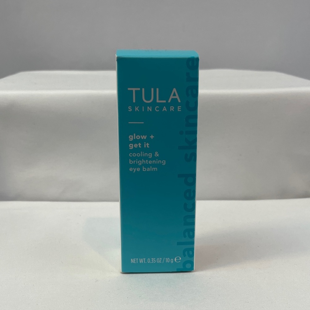 TULA Skincare Glow + Get It Cooling & Brightening Eye Balm with Probiotics